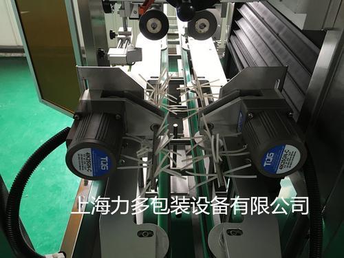 上海全自动热收缩套标机，全自动套标机，饮料生产流水线设备