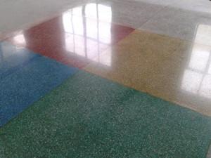 合肥贝乐幼儿园彩色艺术地坪、防滑地面