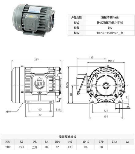 群策C01-43B0内插式液压电机