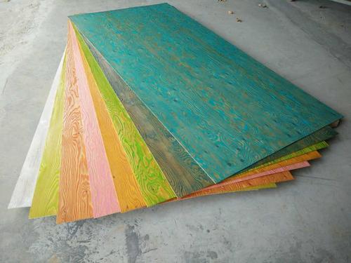 家旗木业彩色松木浮雕板