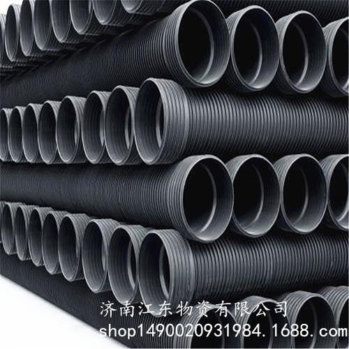 HDPE钢带增强螺旋波纹管、波纹管、钢带波纹管、螺旋波纹管