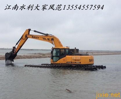 福州水陆挖机租赁水路挖掘机出租