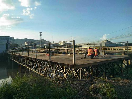 专业贝雷片厂家直销钢便桥、贝雷桥、施工便桥设计及施工