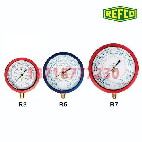 瑞士REFCO威科充油压力表R22/R134A/R404A/R410A/R407C