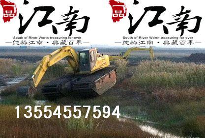 浙江省水陆两用挖掘机出租水上挖掘机出租