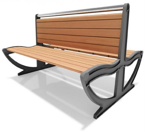 压铸铝合金座椅，铝合金铸压休闲椅生产厂家西安志诚塑木现货供应