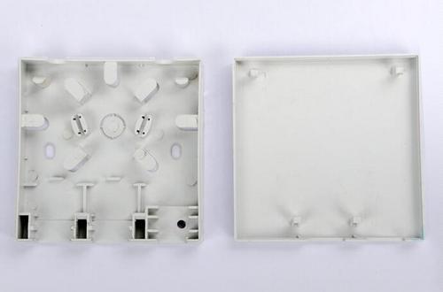 厂家直销4口塑料终端盒4芯塑料熔纤盒