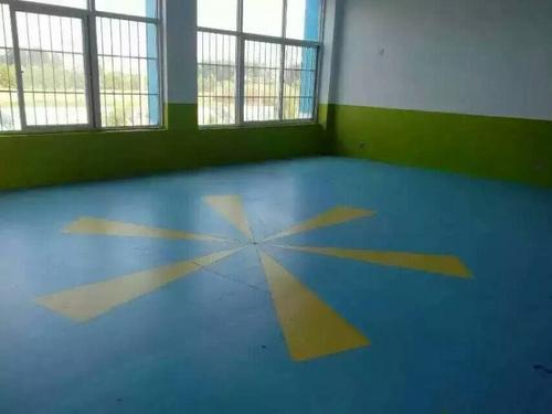 pvc地板，幼儿园地板，防磕碰柔软地板，彩色卡通地板