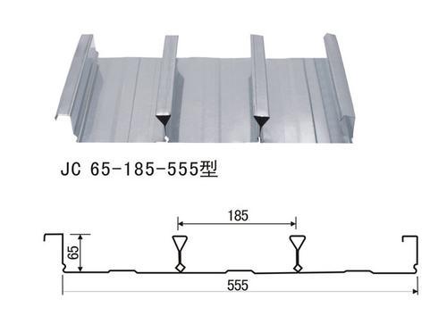 YXB65-185-555型闭口楼承板规格技术参数