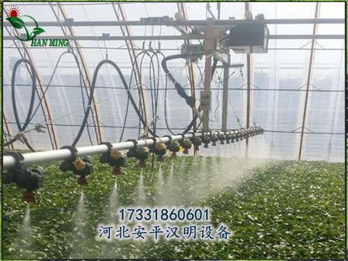 重庆温室大棚自动灌溉系统_增强型喷灌机_河北安平汉明设备厂