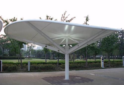 金坛公园膜结构遮阳棚
