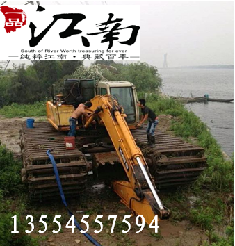 广东省总湛江市水路挖掘机出租改装