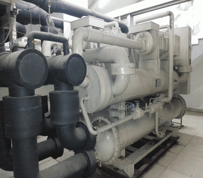 富田水源热泵机组进水维修 蒸发器进水维修