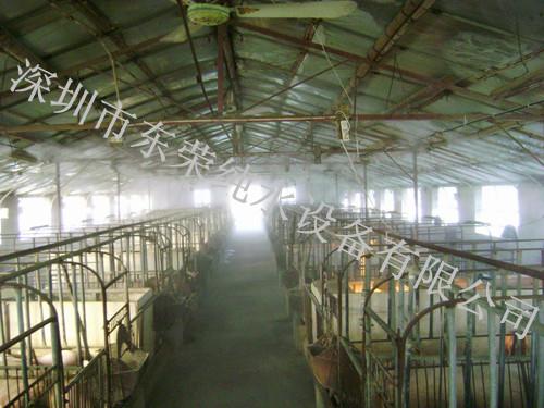 养殖场降温消毒设备畜牧场喷雾除臭系统