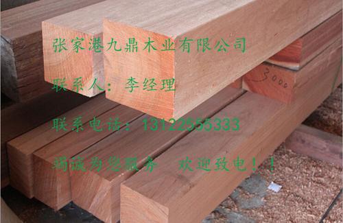 柳桉木木材 板材 红柳桉防腐木黄柳桉 户外景观园林木材定制加工