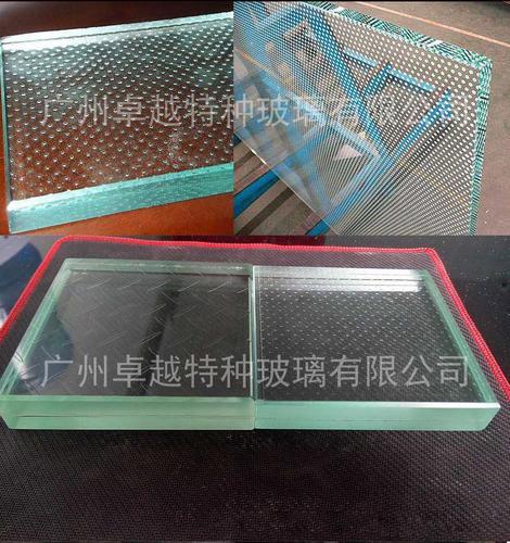 防滑玻璃-钢化夹胶防滑玻璃