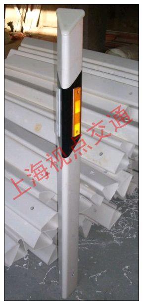 弹性PVC柱式轮廓标1250*125*125mm