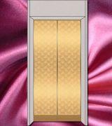 彩色不锈钢电梯门板价格，玫瑰金不锈钢花纹电梯门板价格。