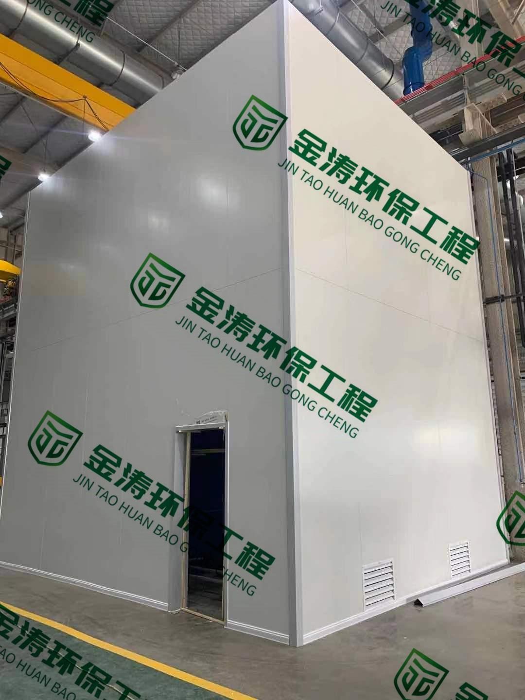 广州某玻纤厂增氧房隔声工程