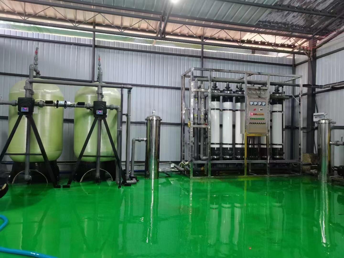  UF ultrafiltration water purification equipment of Yunnan Xishuangbanna Jinghong Rubber Plant