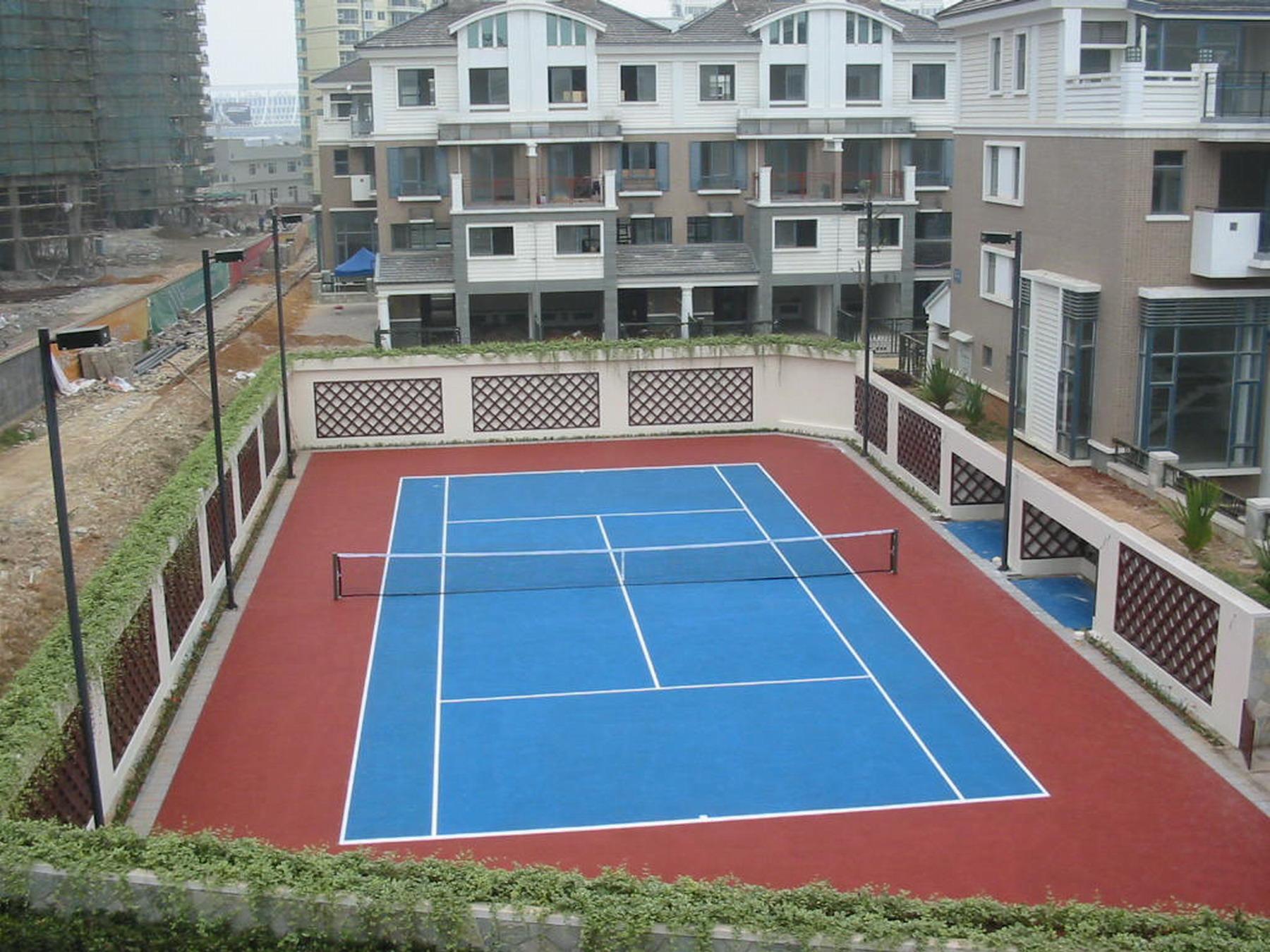 EPDM(三元乙丙橡胶)彩色网球场