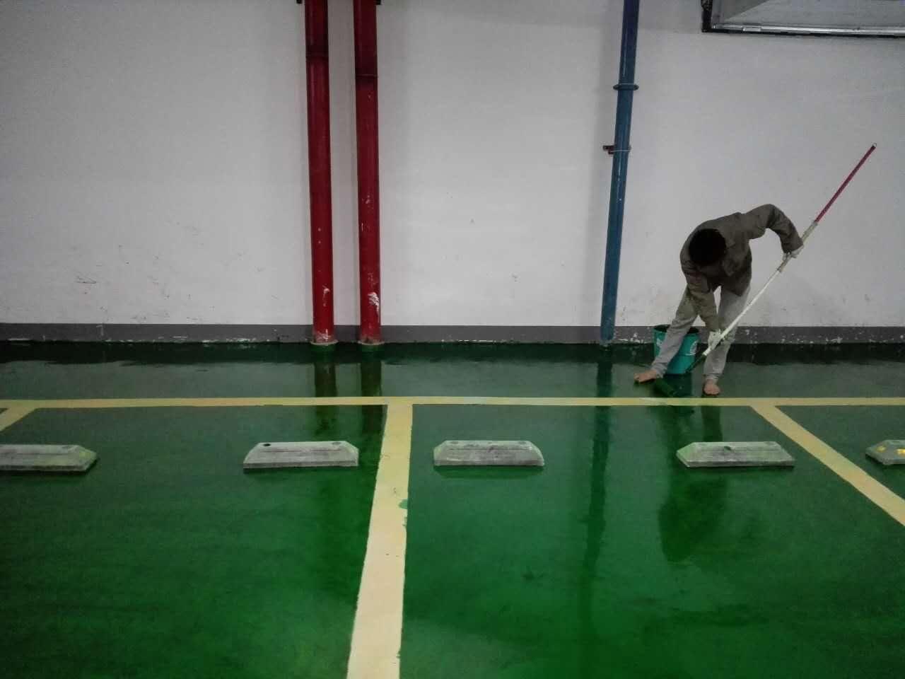 惠州停车场环氧砂浆耐磨地坪工程项目