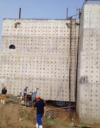 污水处理厂粗格栅及提升泵站沉井施工