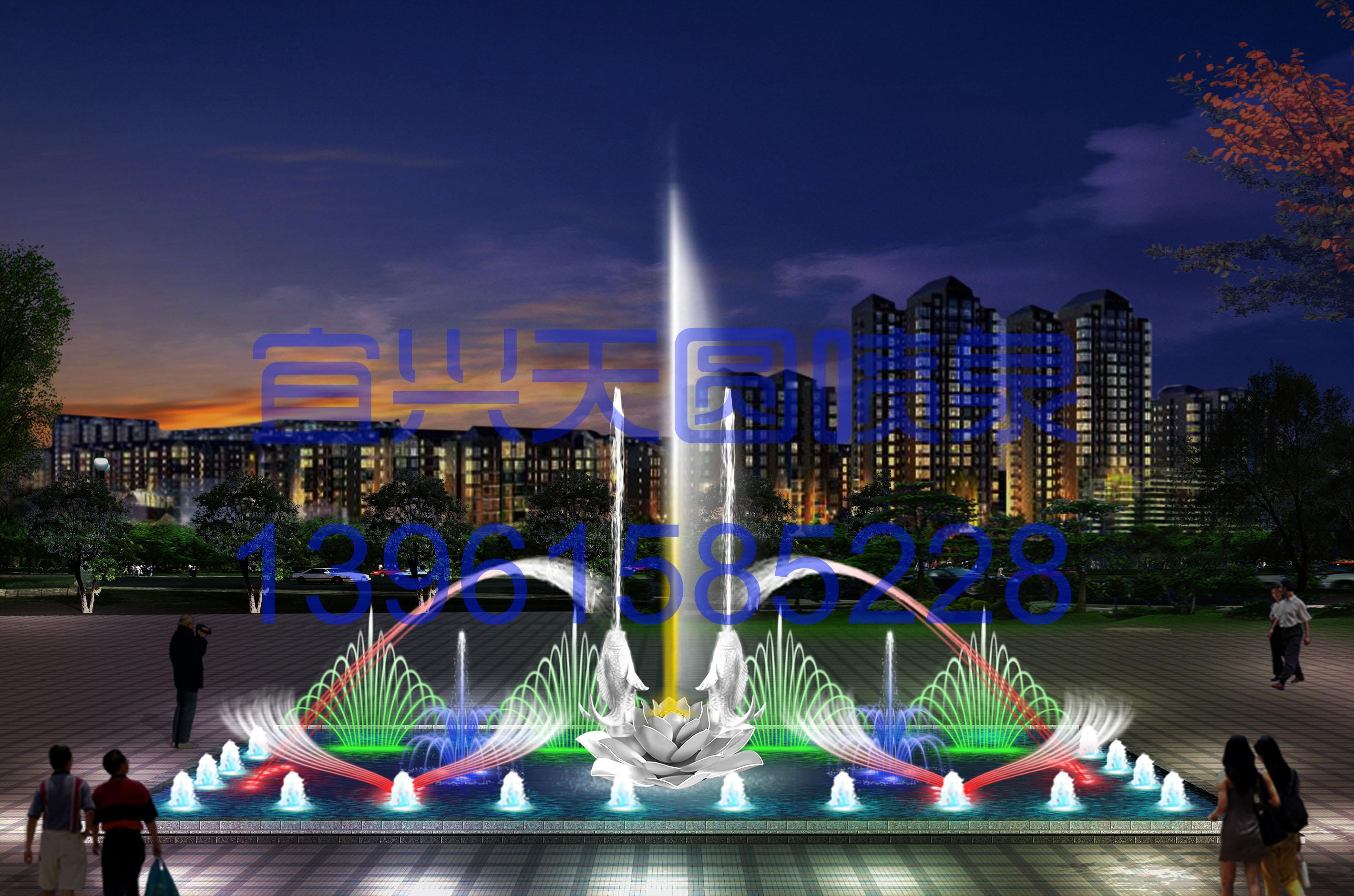 通州市中心横河景观带喷泉
