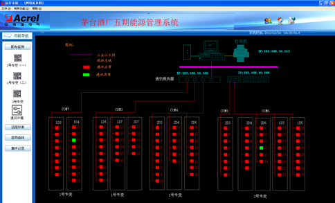 Acrel-2000电力监控系统在贵州茅台酒厂新区（五期）的应用 