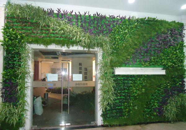 静安科技馆墙体室内绿化项目