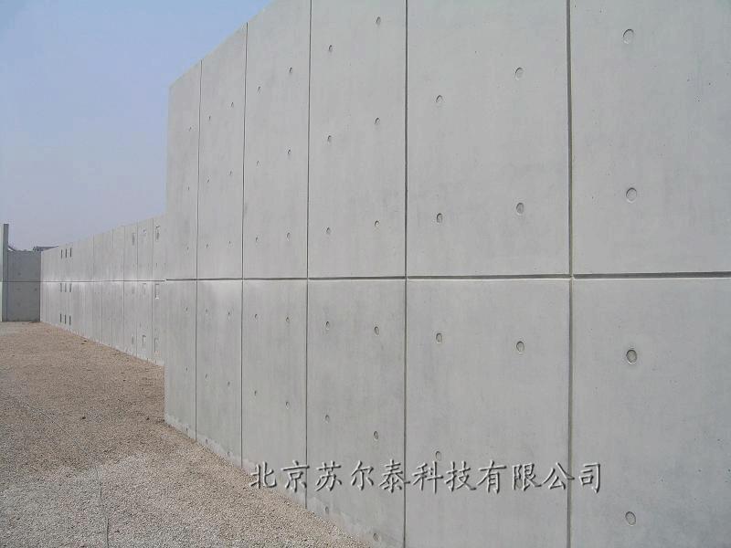天津海河两岸清水混凝土景观墙