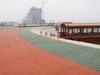 河北衡水湖码头景区彩色混凝土透水地坪工程