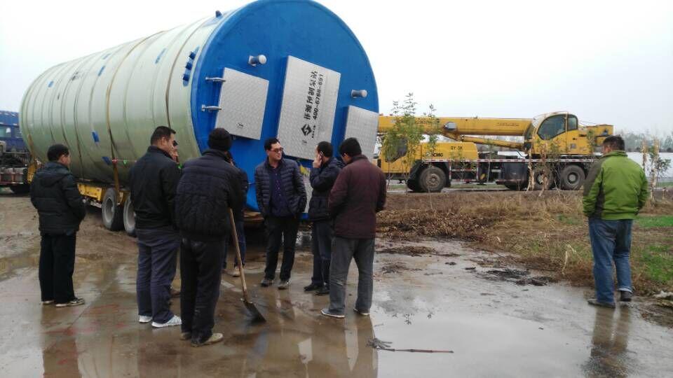 山东东营广饶雨水预制泵站项目