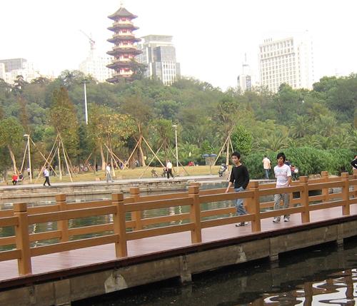 九山公园栈桥