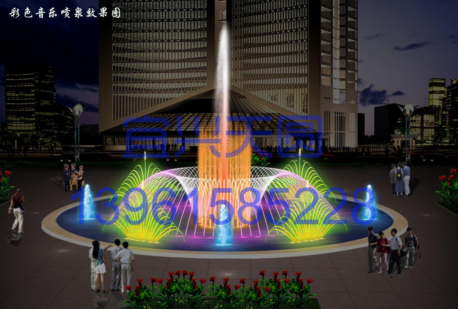 杭州市运河广场喷泉工程