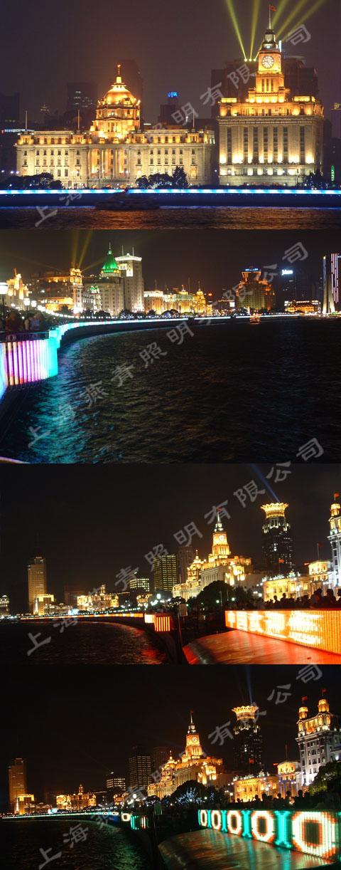 上海外滩防汛墙灯光工程