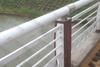 江苏苏州市政桥梁铸造石仿木复合栏杆