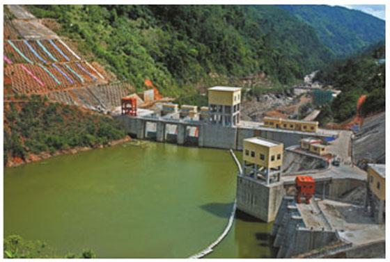 缅甸瑞丽江水电站（规模60MW）
