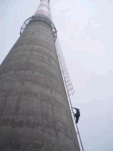 华能南京电厂2*320MW烟囱防腐改造