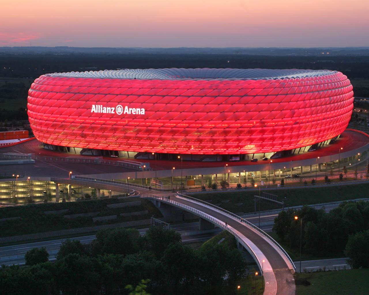 德国慕尼黑安联竞技场 Allianz-Arena  München