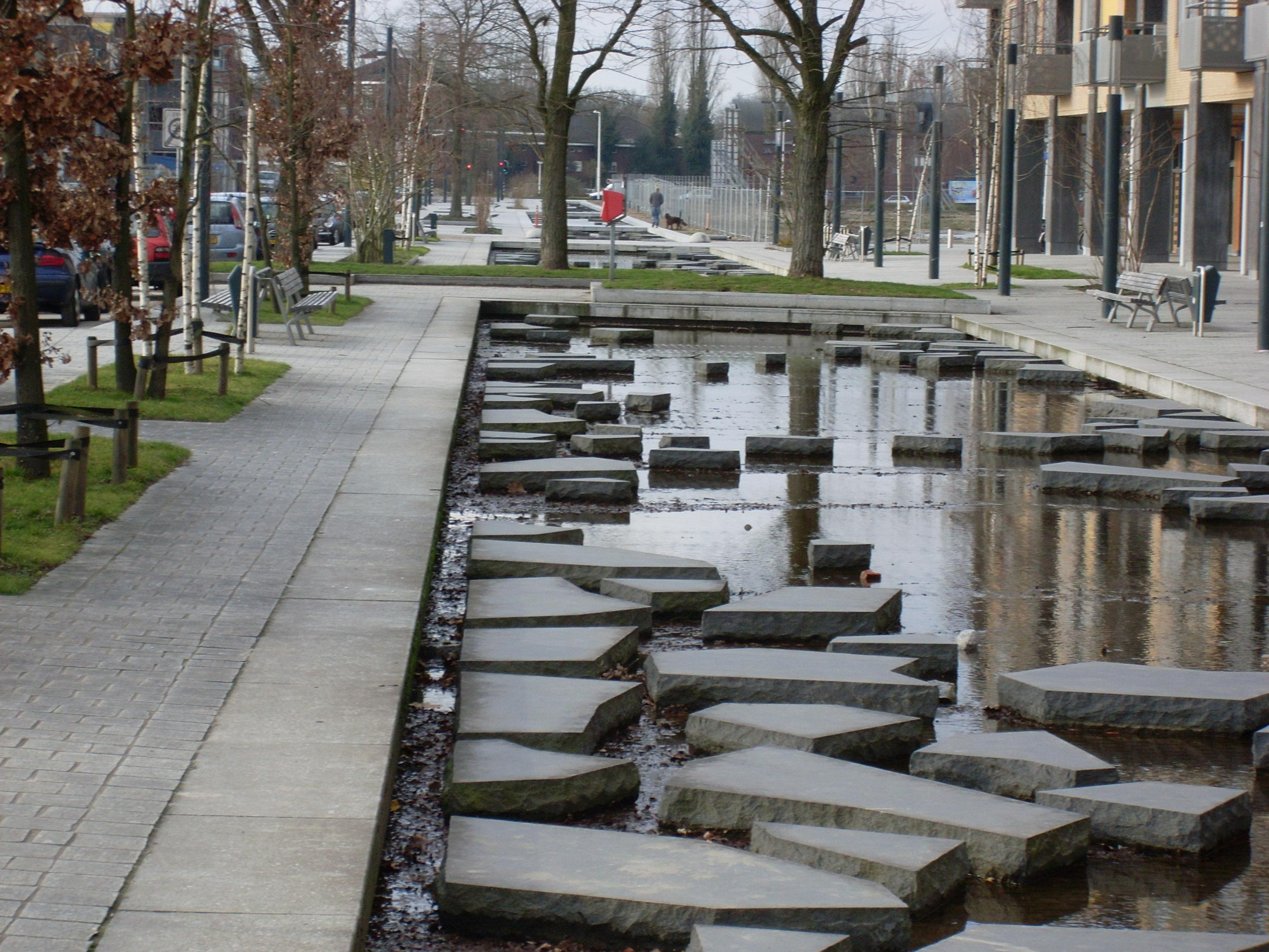 欧洲荷兰小镇重建市政工程