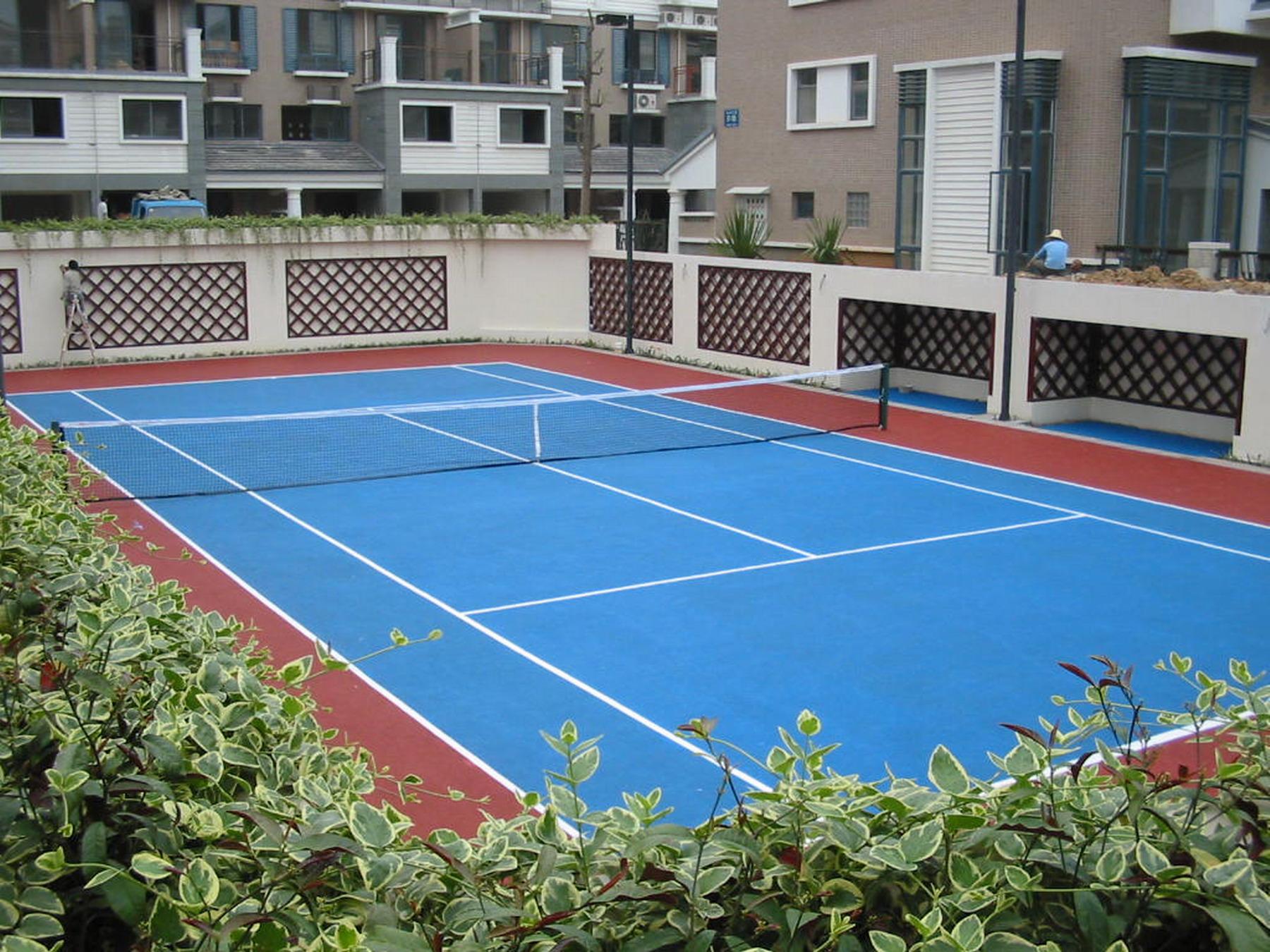EPDM(三元乙丙橡胶)彩色网球场
