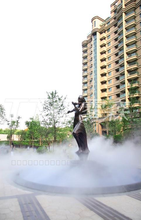 杭州世贸丽晶城景观雾效