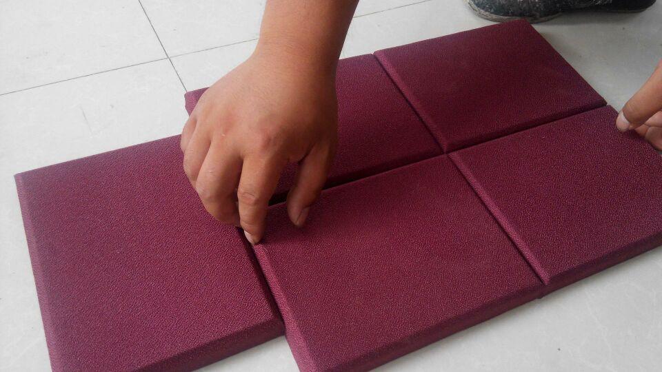 优质布艺软包吸音板 玻纤毛板 软包硬化板基材