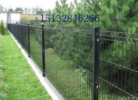 方钢金属立柱隔离网、绿化带铁丝防护栏