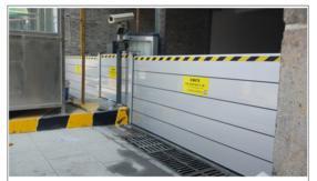 厂家供应DEFE组合式防汛挡水门 地铁、地下商场汛期防水挡雨设备