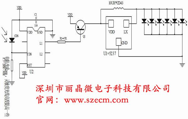 供应LED信号灯IC芯片，捕鱼网标灯IC-深圳市丽晶微电子