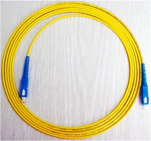 单芯跳线3米光纤线 SC跳线深圳