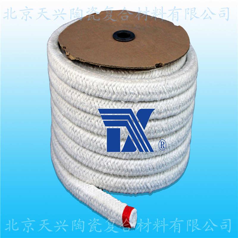 天兴 陶瓷纤维方编绳 硅酸铝绳 硅酸铝盘根 陶纤绳
