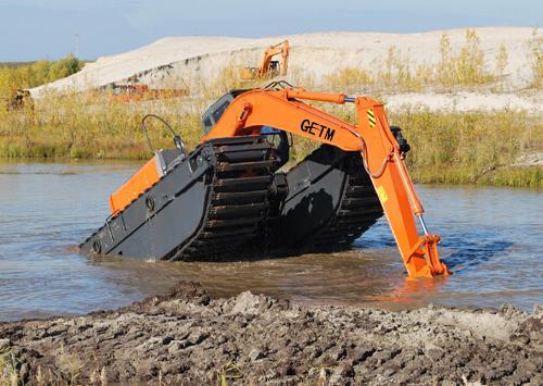 水陆两用挖掘机出租 水上挖掘机出租 水陆挖掘机出租怎么样